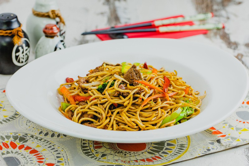Sebzeli Etli Noodle